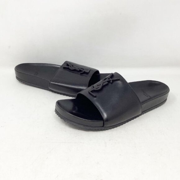 Saint Laurent #P8AJ5N Joan Slides Size 37.5 - Picture 1 of 8